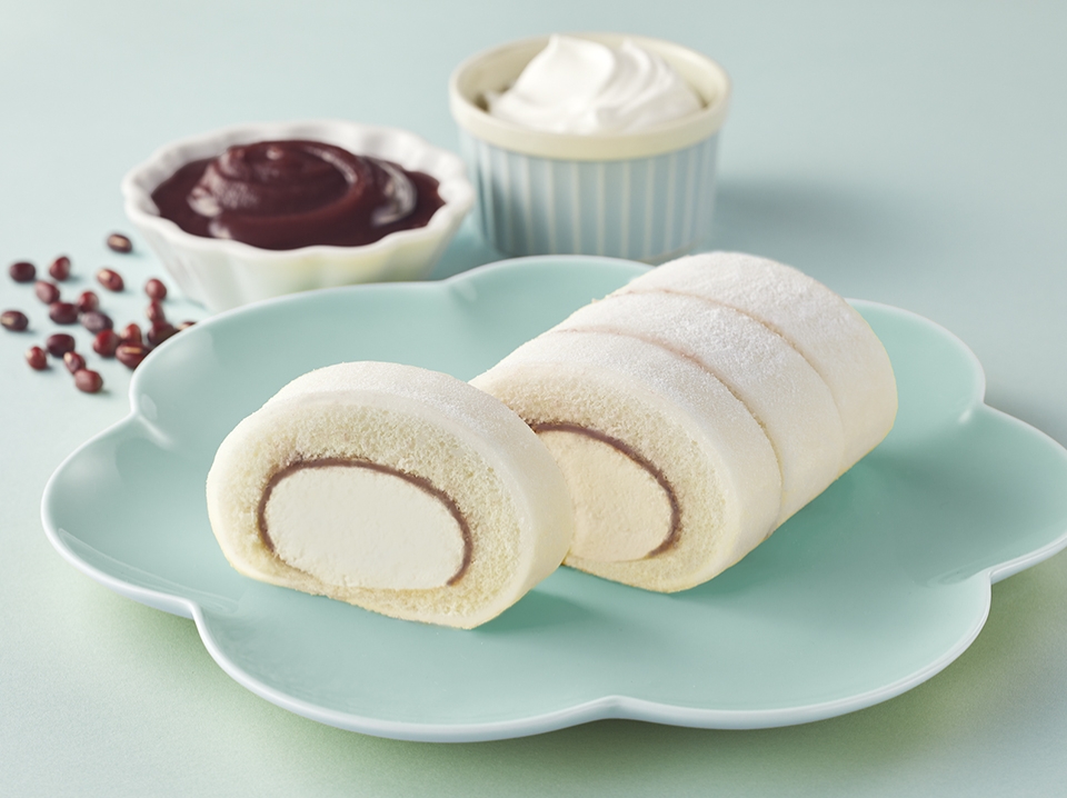 ４Ｐおもちで包んだロール・あんこ＆ホイップ