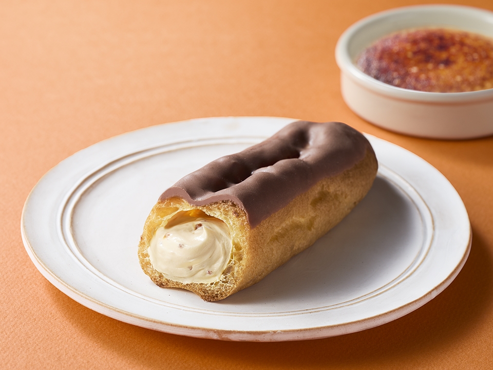 クレームブリュレエクレア