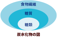 炭水化物の図