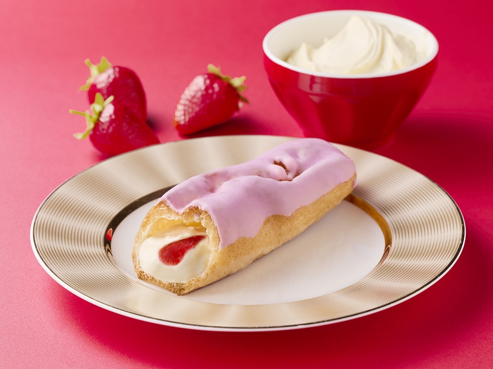 ストロベリーフロマージュエクレア
