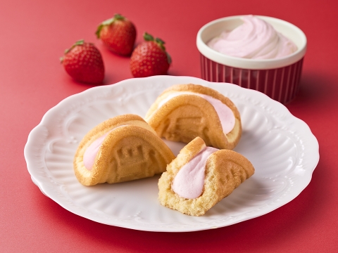 ３Ｐ冬の苺ワッフル