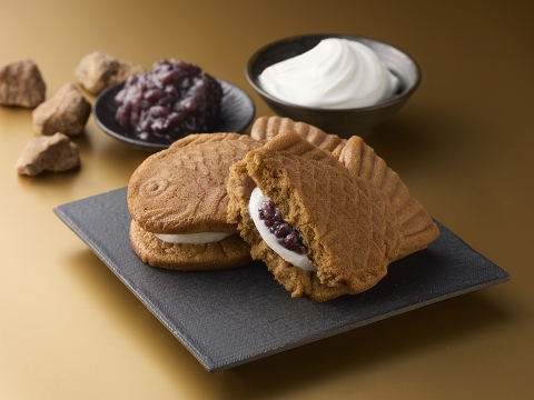 【わスイーツ】多良間黒糖・黒たい焼（あずきミルク）