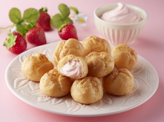 ９Ｐ甘酸っぱい苺のプチシュー