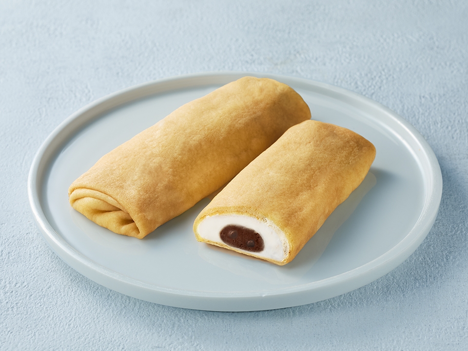 もちもち手巻きクレープ・生チョコ