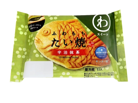 わスイーツ ふわもちたい焼 宇治抹茶 株式会社モンテール わスイーツ ふわもちたい焼 宇治抹茶 株式会社モンテール