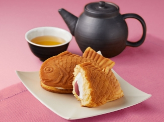 【わスイーツ】ふわもちたい焼・いちご餡