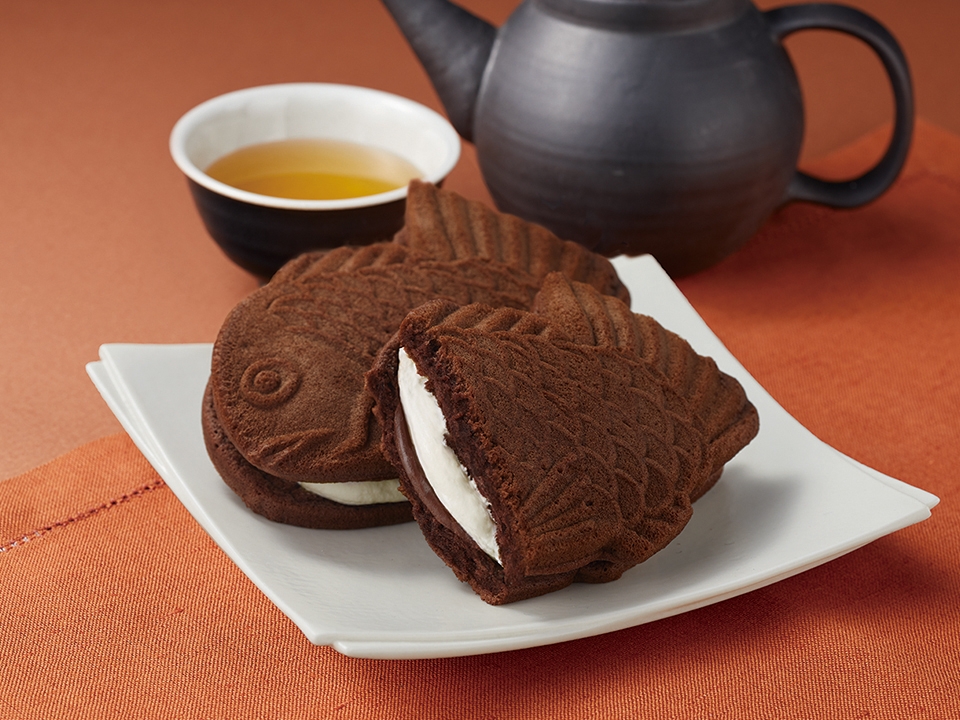 【わスイーツ】ふわもちたい焼・チョコミルク