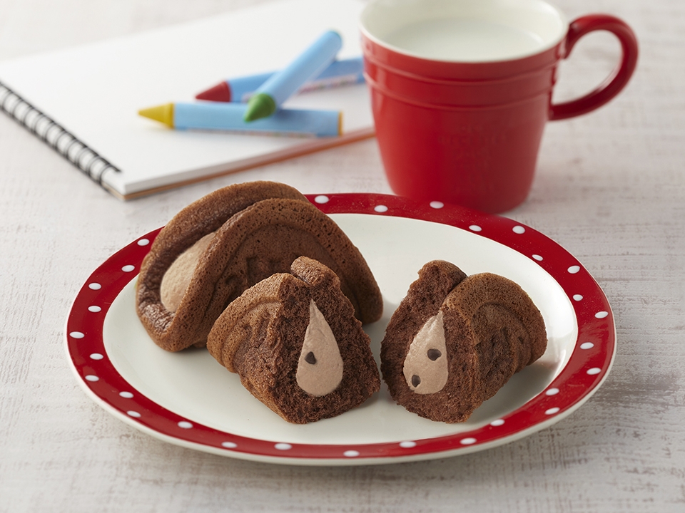 【クレヨンしんちゃん】2Pおやつワッフル(チョコ味)