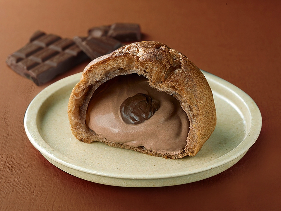 濃いショコラシュークリーム